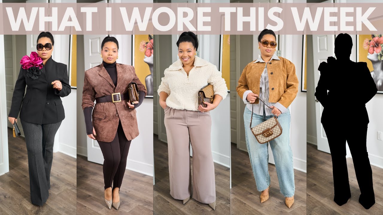 5 Outfits You Can Recreate That Look Tailored And Feel Comfortable | What I Wore This Week