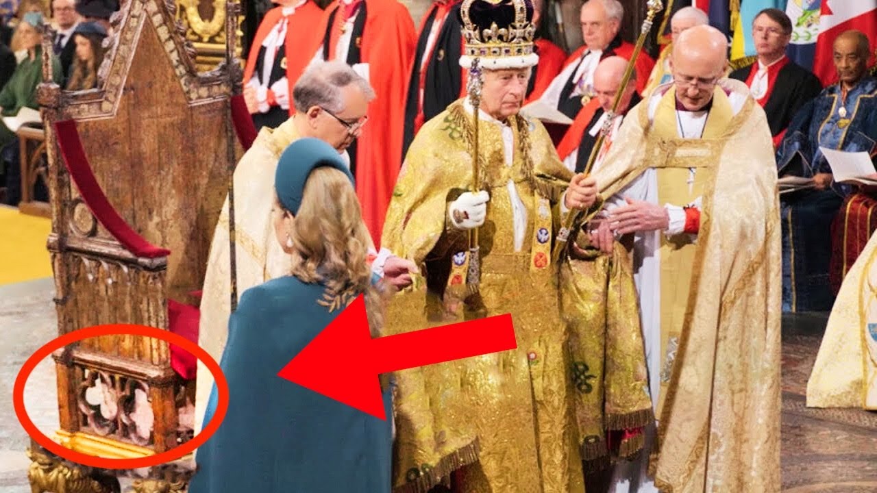 Misteriosos artefatos antigos que foram usados na coroação do Rei Charles III.!