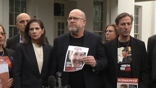 Families of Americans taken hostage by Hamas meet with Biden at White House