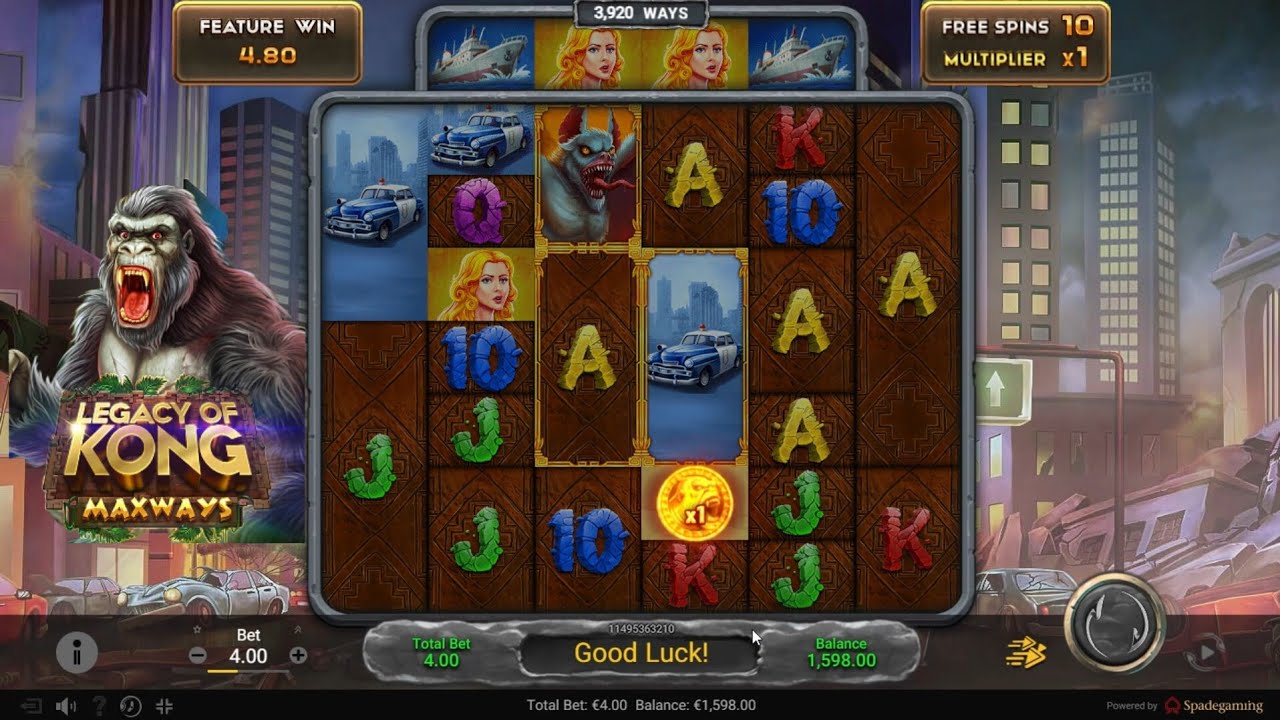 Legacy Of KONG 🦍 Bonus win ✔️ +18 casino  🎰 Big win 💰 part 7