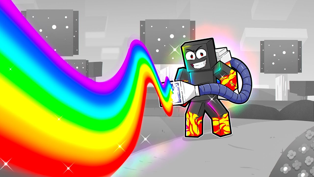 Я получил все цвета в Майнкрафте