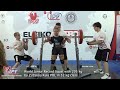World Junior Record Squat with 205 kg by Zuzanna Kula POL in 52 kg class