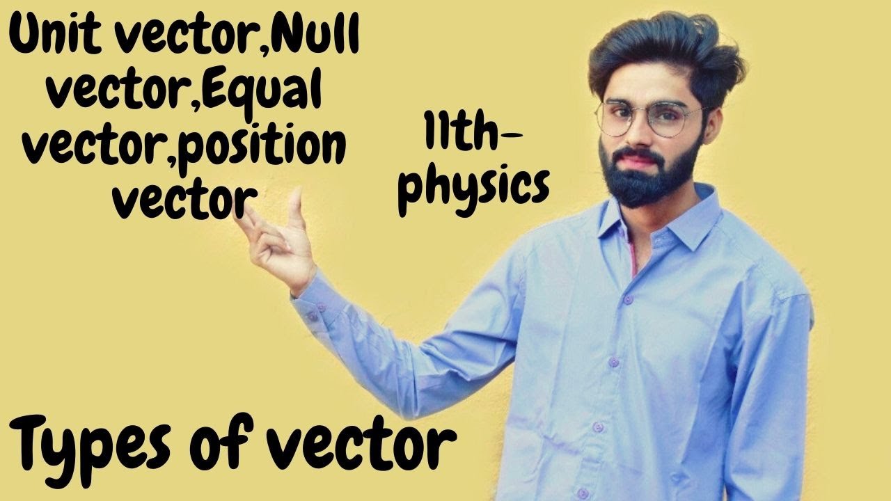 Class 11 physics - Types of vector | | Concept academy. - YouTube