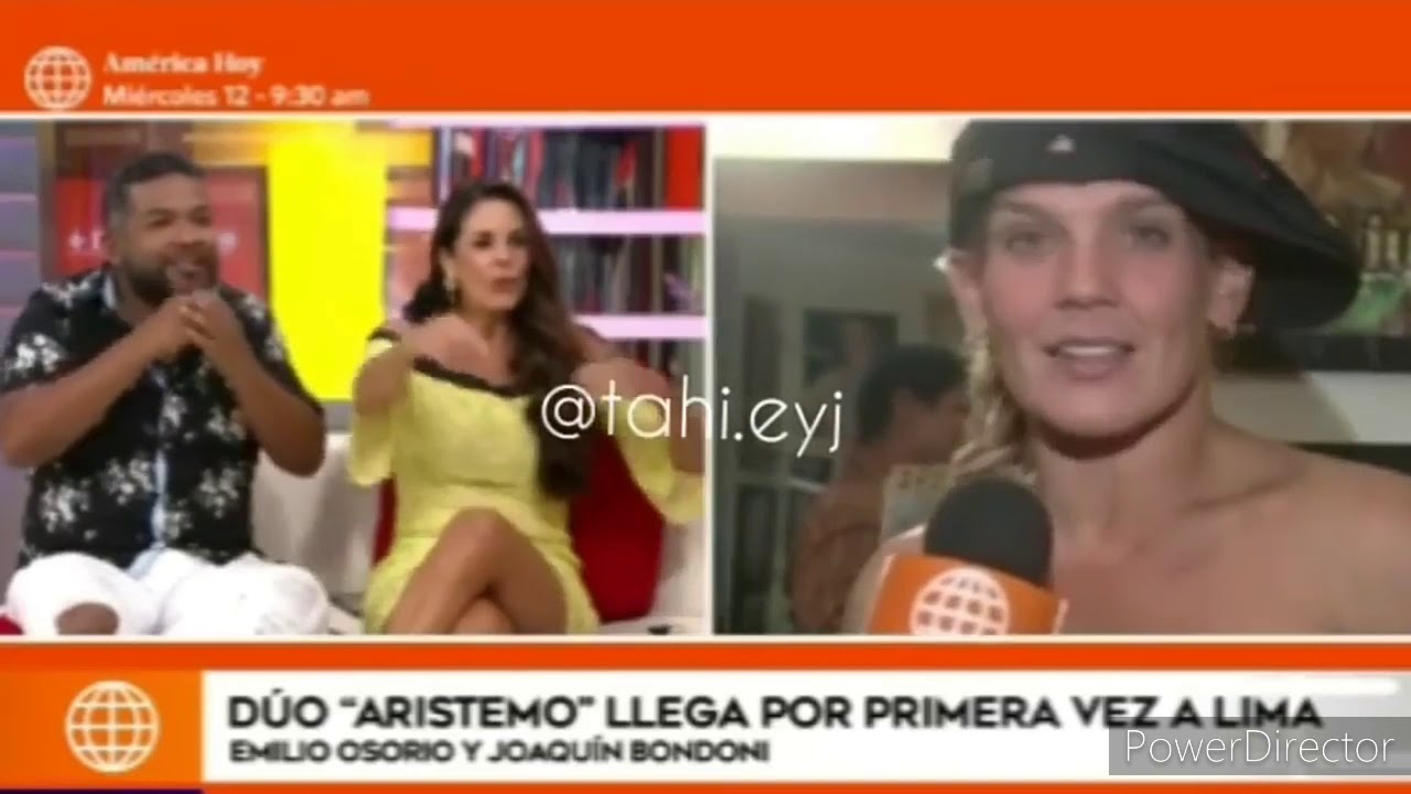 Entrevista y Actuación De Emilio y Joaco En + América Espectáculos De Perú