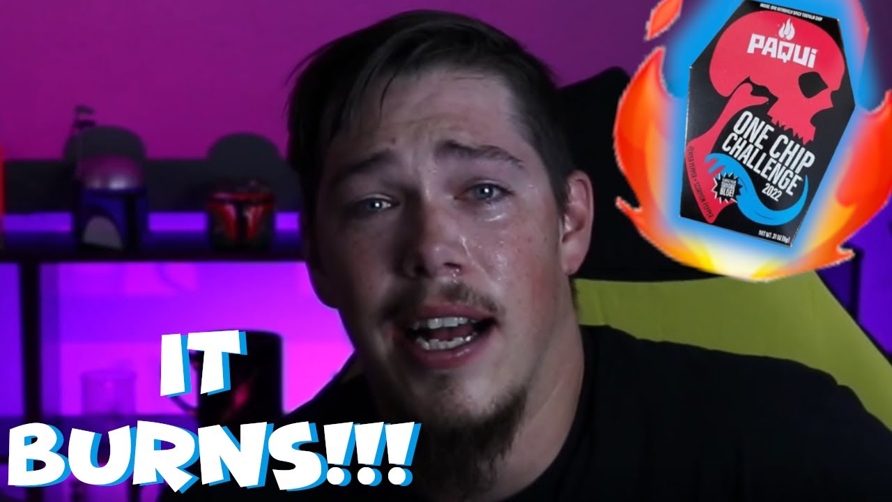 Paqui One Chip Challenge 2022- Blue tongues of fire! - YouTube