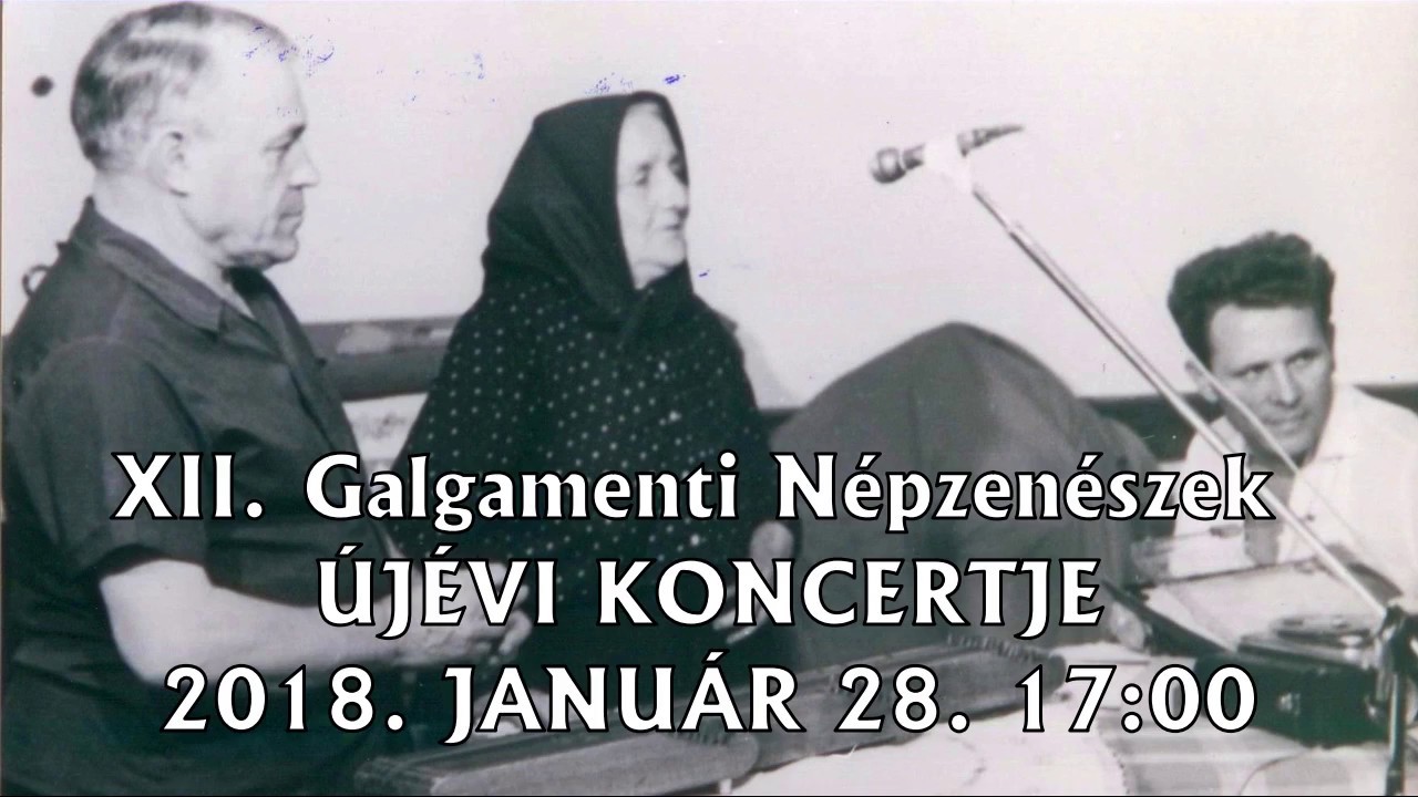 Főszerepben a citera - Galgamenti Népzenészek Újévi Koncertje - TURA - 2018.01.28. - ajánló videó