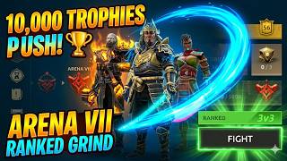 Pushing to 10,000 Trophies  | Arena VII Ranked Grind | Shadow Fight 4 Arena