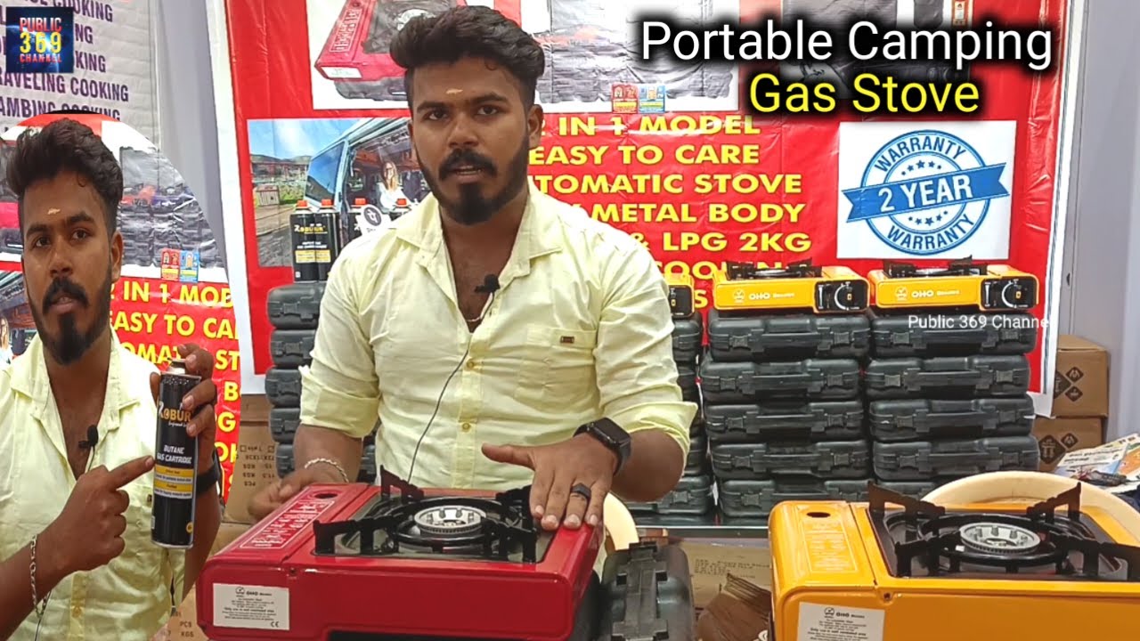 Portable Camping Gas Stove Very Easy to Use Stove Best Camping