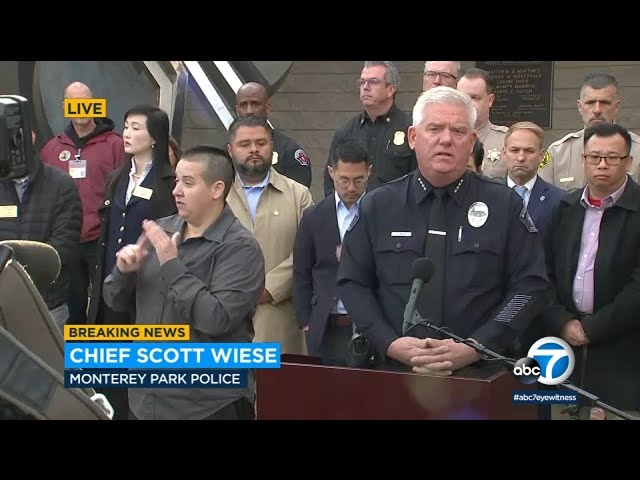 Monterey Park shooting: Sheriff provides details on shooter, incident