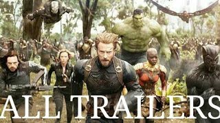 Avengers infinity war all trailers