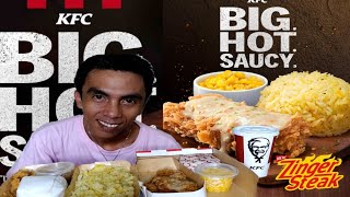 Kfc zinger steak taste | mini mukbang jnb two 21