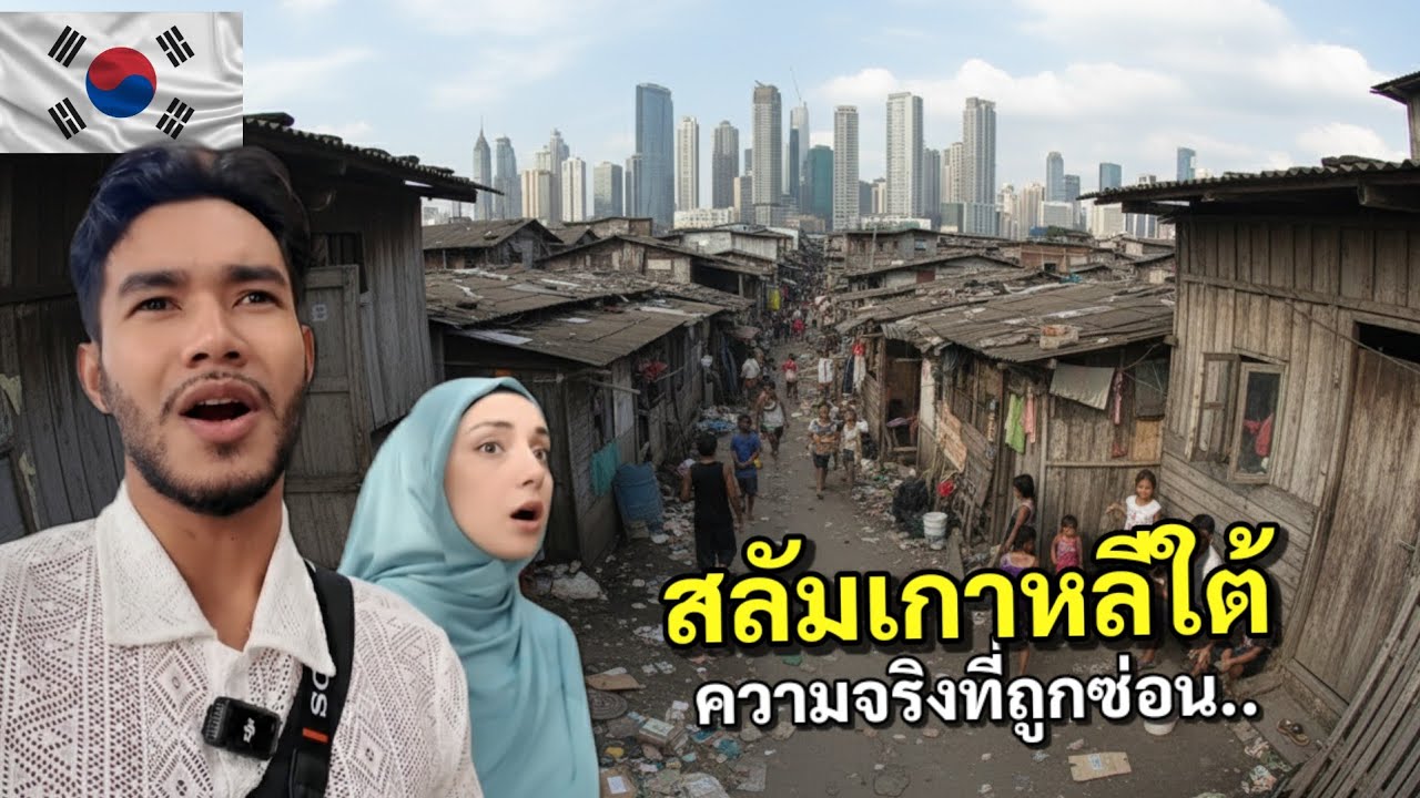 บุกสำรวจ สลัมเกาหลีใต้ ที่ซ่อนตัวอยู่ใจกลางเมือง | South Korea 
