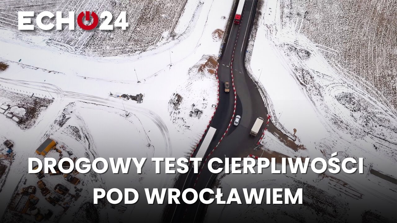 Drogowy test cierpliwości pod Wrocławiem