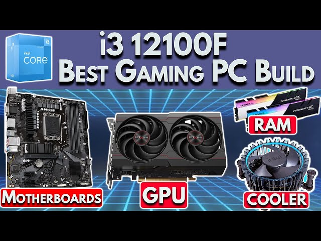 i3 12100F PC Build - Best Budget Gaming PC | i3 12100 PC Build - YouTube