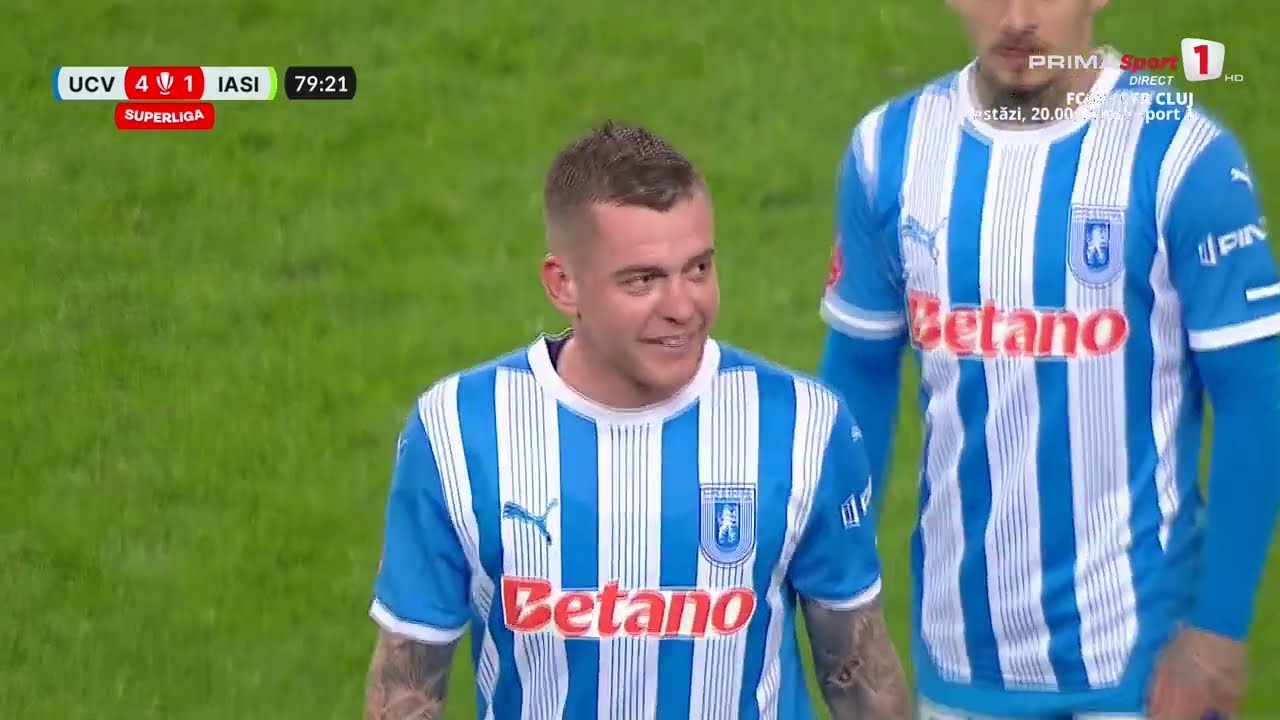 Universitatea Craiova 4-1 Poli Iași