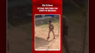 WB Elections: Crowd pelts stones at CRPF personnel, tensions rise during polling