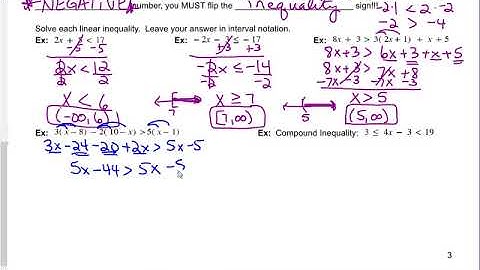 Math 109--1.7--Linear and Abs Value Inequalities