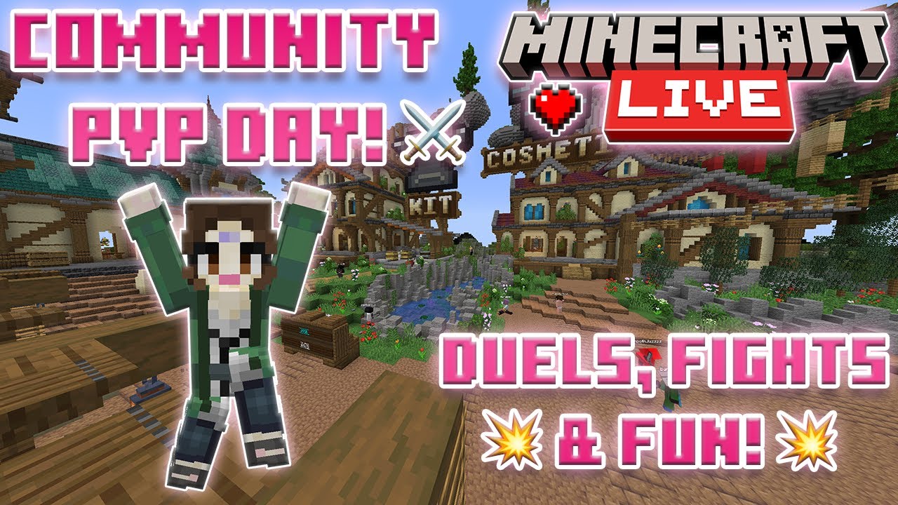 Community PvP Day 💥 Minecraft Java LIVE – Duels, Fights & Fun! | Training Arc Series