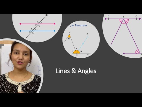Lines and Angles | Class 9 | Part 1 : Basic Introduction | Properties ...