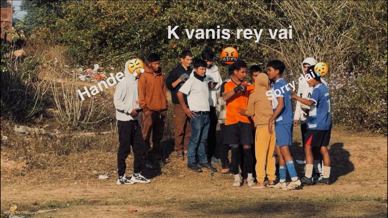 Ball khelna jada yesto fight parla socheko ni thiyena🥲🔥