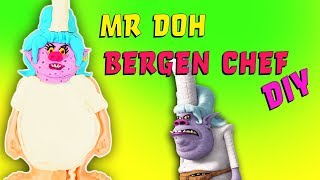 Trolls Diy Mr Doh Bergen Chef Crafts For Kids Play-Doh How To Video
