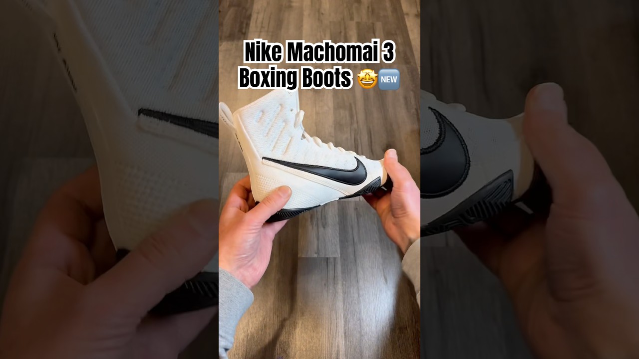 ASMR unboxing on the new Nike Machomai 3 Boxing Boots, available now Seconds Out.