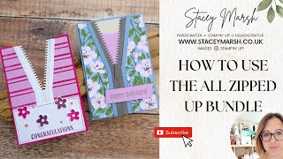 MONDAY NIGHT LIVE WITH ALL ZIPPED UP BUNDLE FROM STAMPIN' UP
