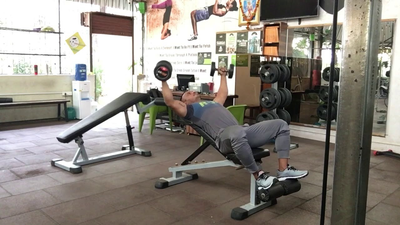 Chest press to chest flys ( suraj ramesh ) YouTube