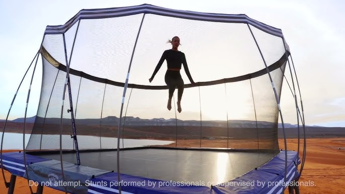 Trampolines Rectangle Trampoline Overview - YouTube