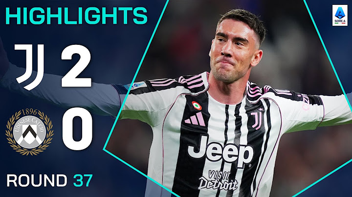 JUVENTUS-UDINESE 2-0 | HIGHLIGHTS | Juve Strengthen Bid for Champions League Spot | Serie A 2024/25
