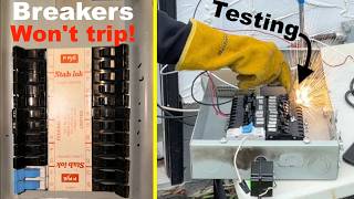 Testing Dangerous Defective Circuit Breakers (FPE Stab lok)