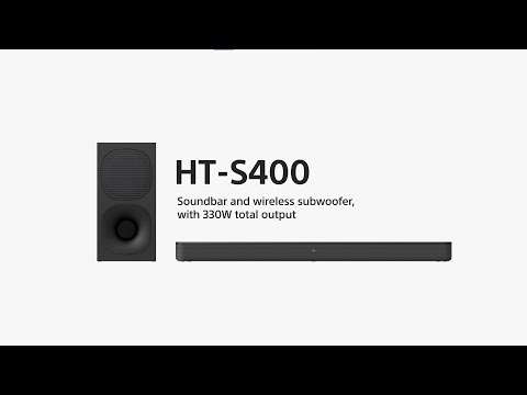 HT-S400 2.1ch Soundbar | Sony - YouTube