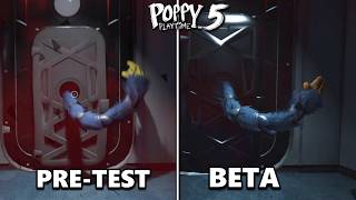 Poppy Playtime Chapter 5 Pre-Test vs Beta vs Final Version | Comparison