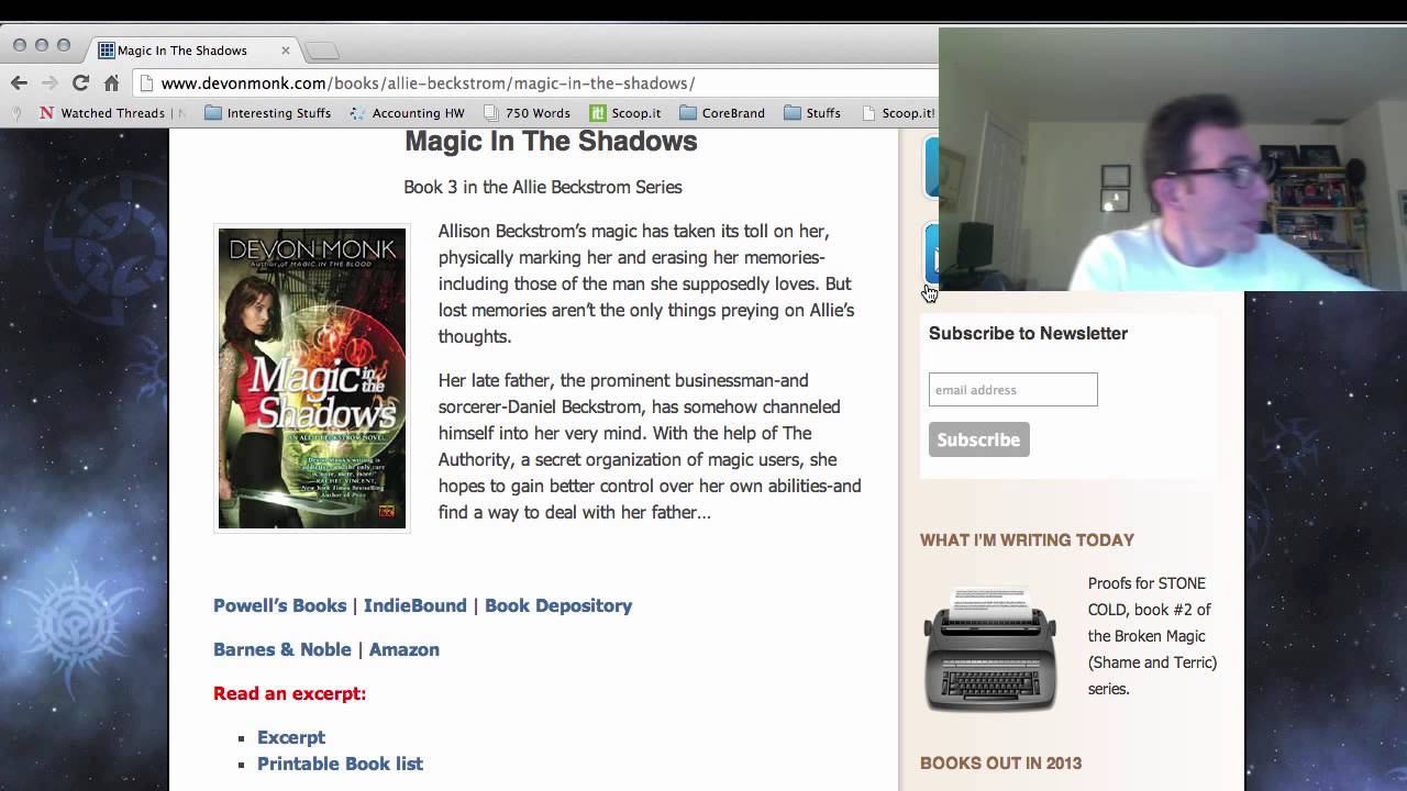 Recommended Reading - Magic in the Shadows by Devon Monk