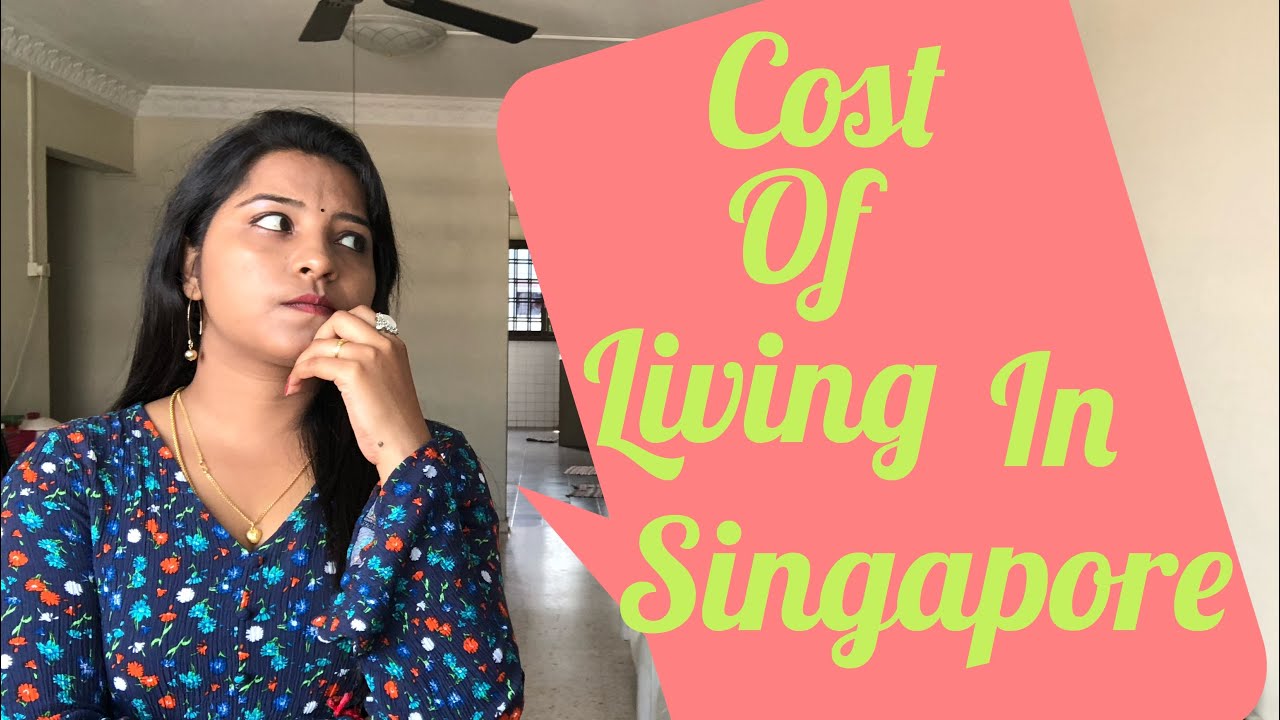 Cost of living in Singapore/ monthly expenses in Singapore YouTube