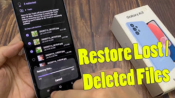 Samsung Galaxy A13: How to Restore Lost / Deleted Files