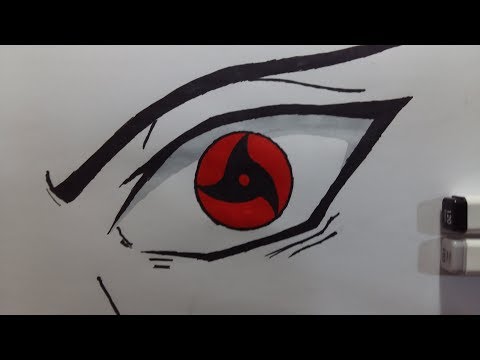 Video Vẽ Mangekyou Sharingan Itachi Uchiha - youtube