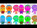Noodles And Pals Line Up Everybody Intro Logo at 999999x Speed Klasky Csupo Effects!