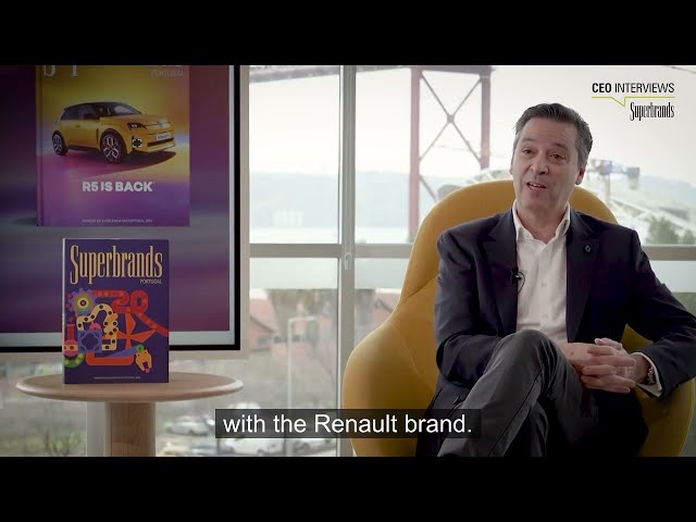 Superbrands Portugal - Renault - José Pedro Neves (CEO)