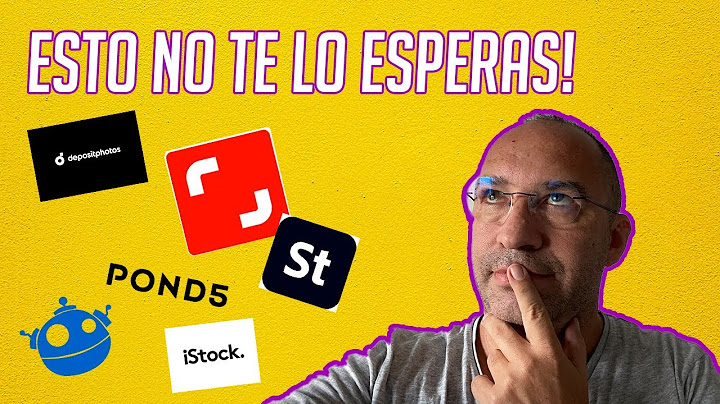 💯 Mis 5 AGENCIAS de microstock principales🔝