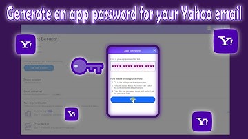 How to generate an app password for your Yahoo email account