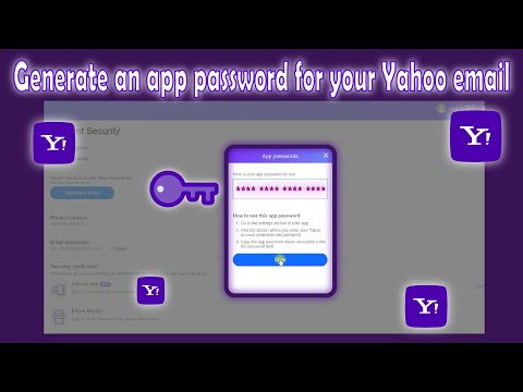 How to generate an app password for your Yahoo email account