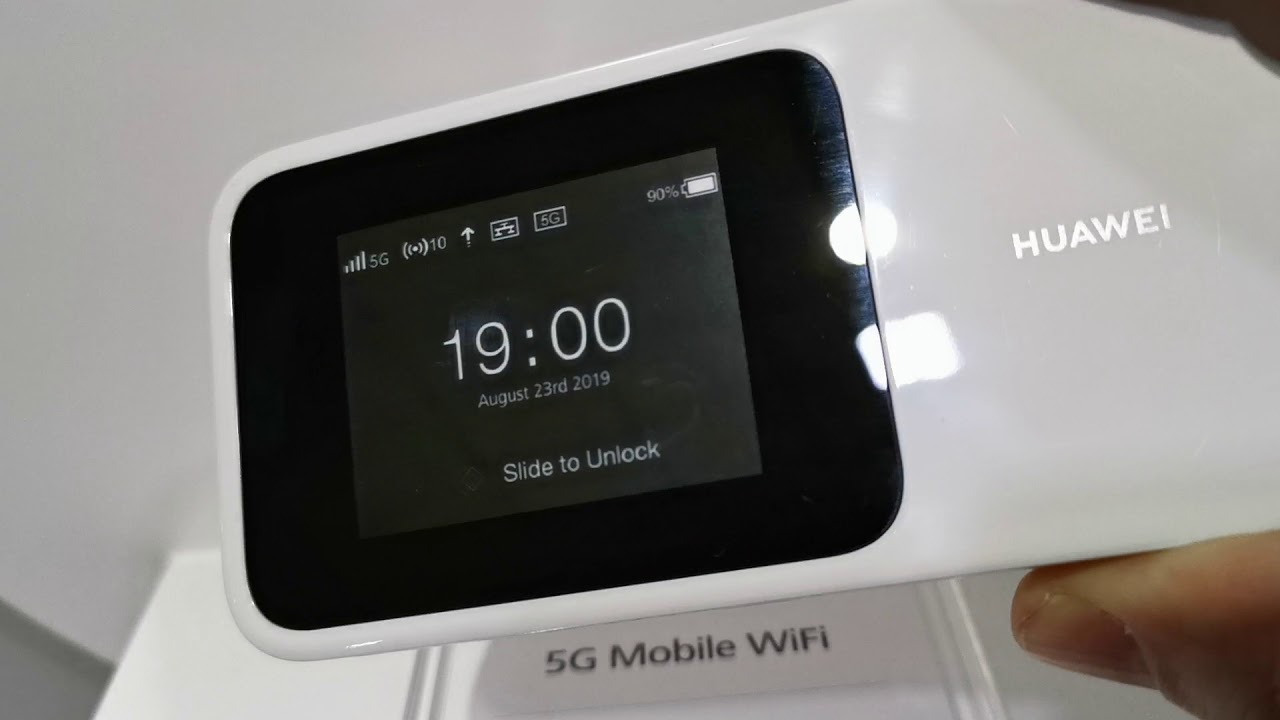 Huawei 5G devices for indoors and outdoors