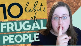 10 Habits of Frugal People  Save THOUSAND$