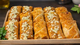 Gevulde Msemen uit de oven! Krokant en smeltend in je mond! De methode die alles verandert!