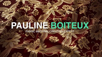 Advanced Pattern & Fabric Creation in Substance Designer | Pauline Boiteux