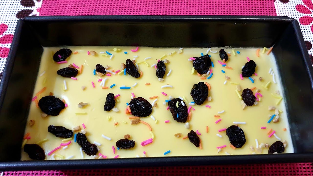 How to make milk pudding. Milk pudding without egg. Eggless no bake