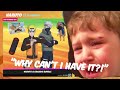 DESPERATE 9 year-old kid BEGS for the New NARUTO BUNDLE! (Funny)