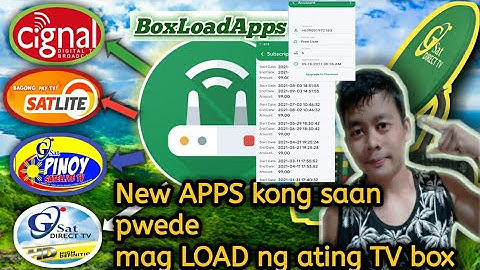 BAGONG APPS PANG BUY LOAD NG TV BOX || BOXLOAD APPLICATION |@mr.barney vlog