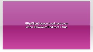 HttpClient doesn